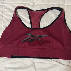 Reebok Women's Maroon Sports Bra